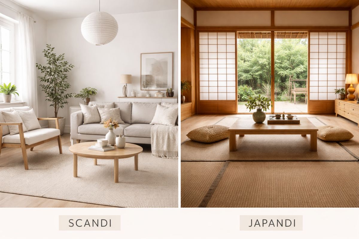 Scandi vs. Japandi: What’s the Difference? A Guide to Two Beautiful Minimalist Design Styles