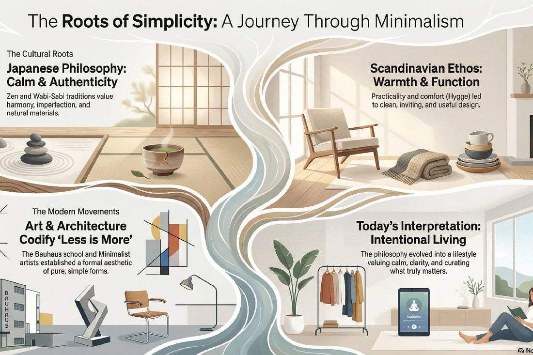 The History of Minimalism: A Journey Through the Design Philosophy That Shapes Modern Living