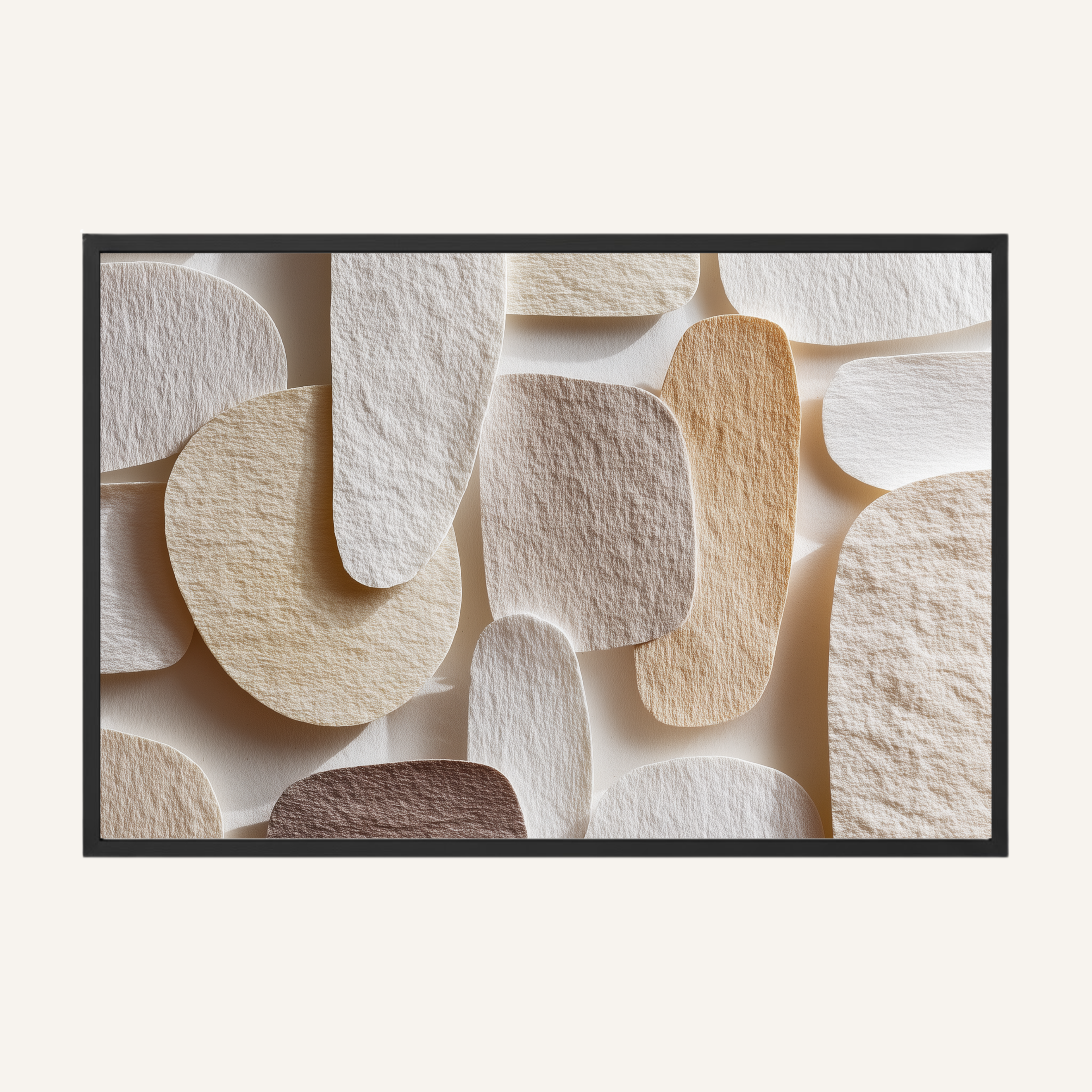 Abstract Art Print | Scandi | Cozy Snuggles (24" x 36")