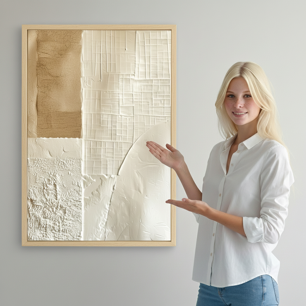 Abstract Art Print | Scandi | Persistence of Stillness (18" x 24")