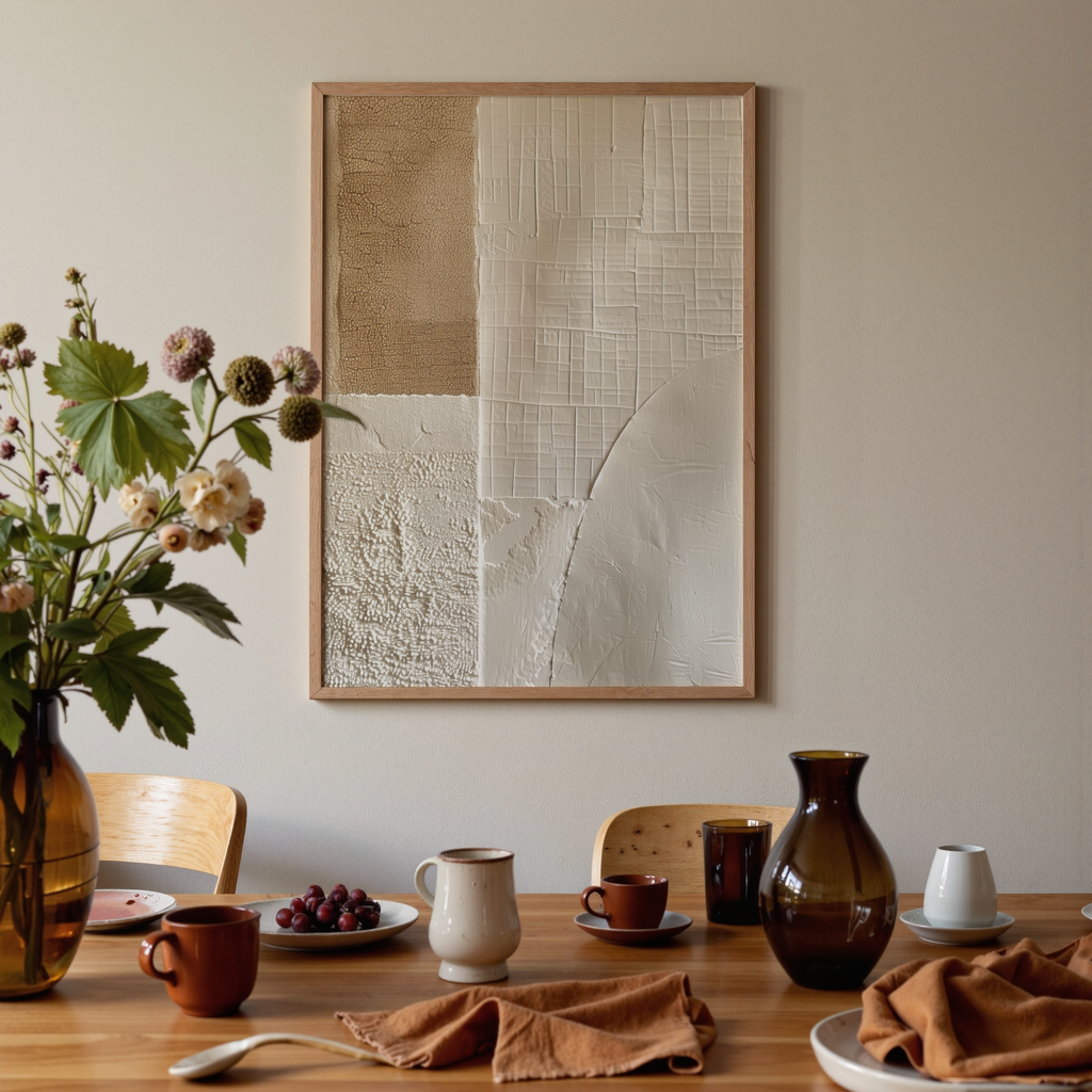 Abstract Art Print | Scandi | Persistence of Stillness (18" x 24")